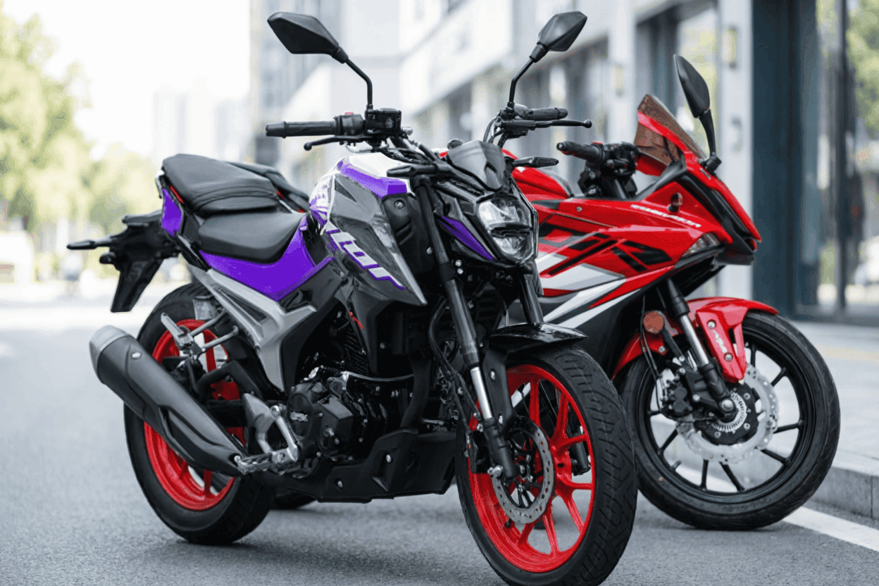 Raptor RZ200 и Demon GR250R
